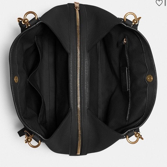 Coach Hallie Shoulder Bag In Black - image 3