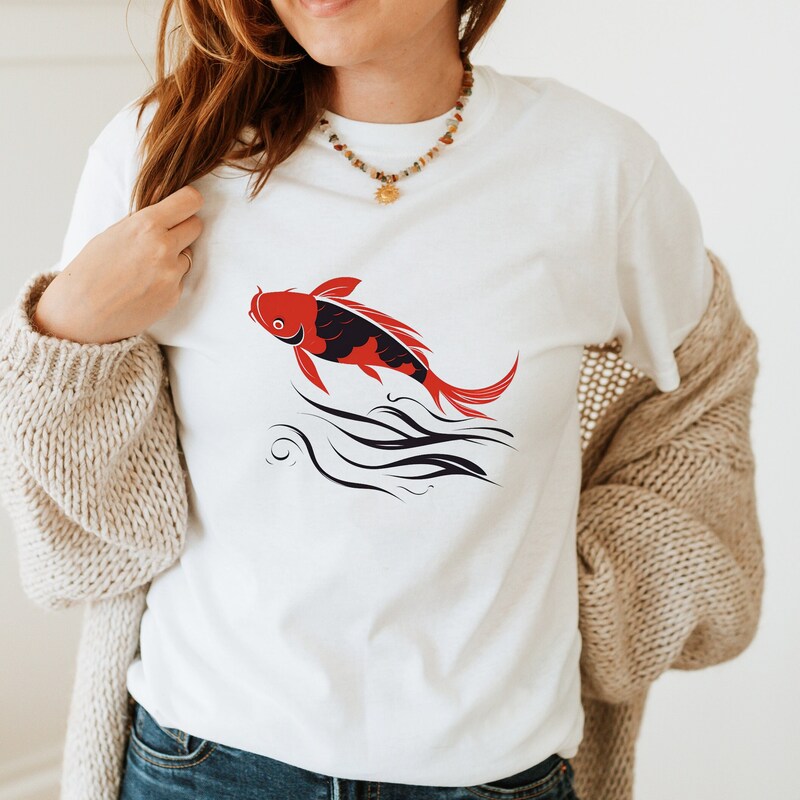 Koi Fish Clothing Women - Etsy
