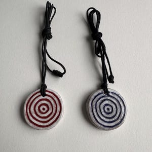 Identity disc Tron 1982 pendant necklace