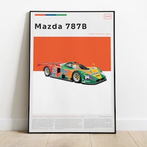 Mazda 787B Poster