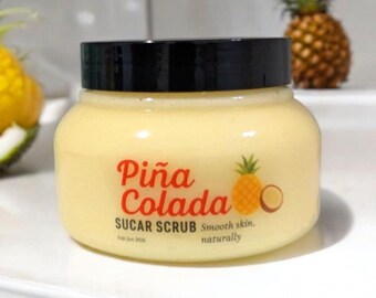 Scrub Corpo Glow Sugar – Trattamento Esfoliante e Idratante Fatto a Mano per una Pelle Liscia come la Seta e Luminosa. Di Saydi