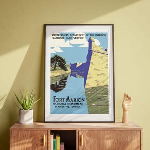 National Park, Vintage Wall Art, Travel Poster, Retro Art DIGITAL DOWNLOAD