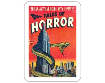 Tales of Horror #8 | Kiss-Cut Sticker | Vintage Comics, Classic Artwork, Comic Art, Comic Books,