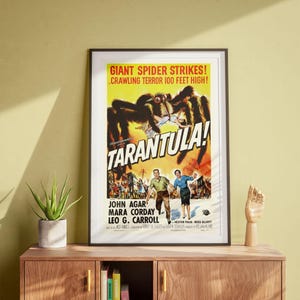 Tarantula, Vintage Wall Art, Science Fiction Artwork, Movie Poster, Retro Art DIGITAL DOWNLOAD