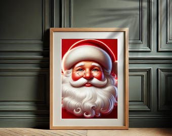 Santa Printables and Christmas Prints, image 4