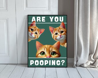 Are You Pooping Wall Art, image 3