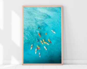 Wall Art Surfing Printable, image 1