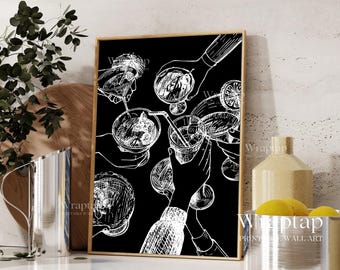Cheers Print Wall Art, image 7