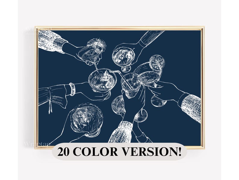 Cocktail Kitchen Art
