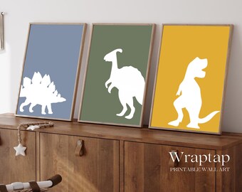 Set of 15 Dinosaur Print for Boys Room, image 5
