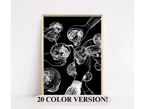 Cheers Print Wall Art