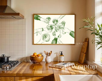 Cheers Print, Bar Cart Wall Prints, image 9