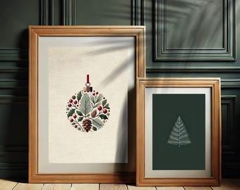 10pcs Christmas Wall Art Printables, image 6