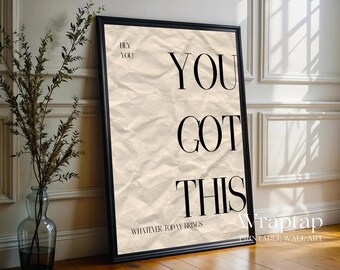 You Got This Motivational Art Wall Decor, image 7