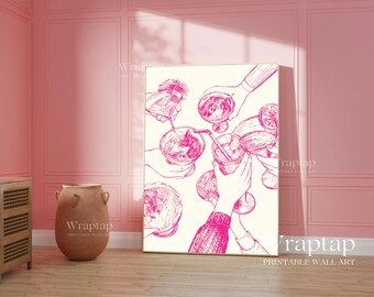 Trendy Bar Cart Art Print, image 7