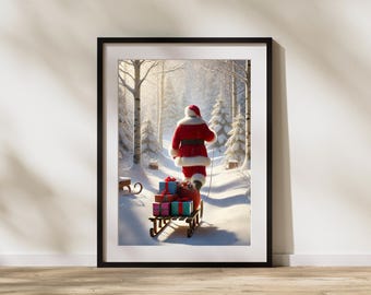 Santa Printables and Christmas Prints, image 3