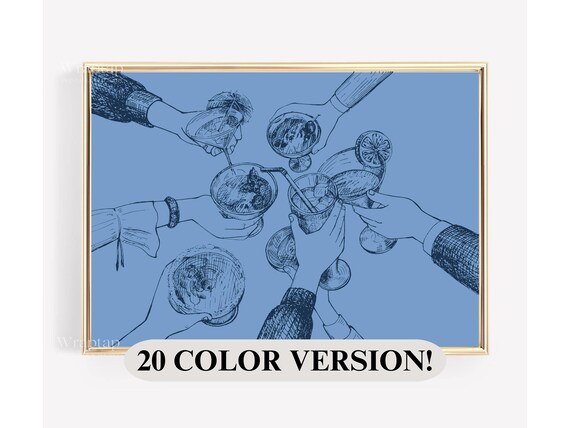 Wall Art Poster Cocktail