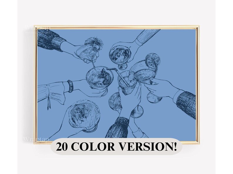 Wall Art Poster Cocktail