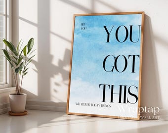 You Got This Motivational Art Wall Decor, image 5