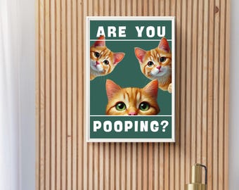 Are You Pooping Wall Art, image 6