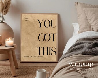 You Got This Motivational Art Wall Decor, image 4