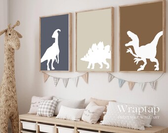 Set of 15 Dinosaur Print for Boys Room, image 7