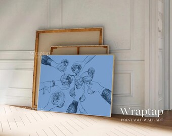 Cheers Printable Wall Art, image 8