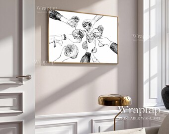 Cheers Printable Wall Art, image 4