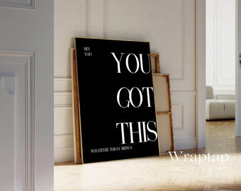You Got This Motivational Art Wall Decor, image 2