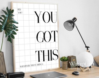 You Got This Motivational Art Wall Decor, image 6
