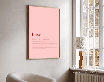 20 Pcs Romantic Valentine's Day Wall Art Prints, image 9