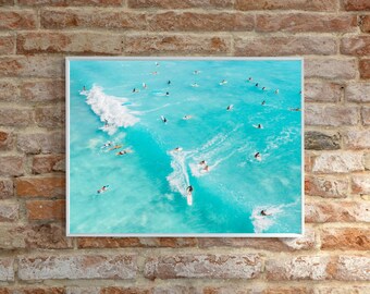 Aerial Wall Art Surfing Printable, image 8