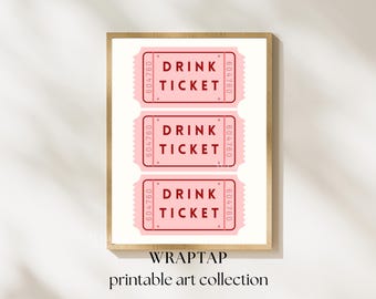 Trendy Wall Art Bar Cart, image 8