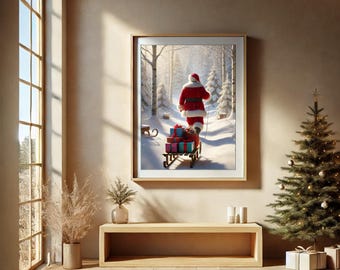 Santa Printables and Christmas Prints, image 7