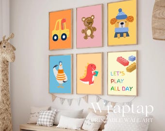 Bundle of 100 Nursery Prints & Kids Room Wall Art, image 8