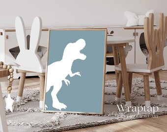 Set of 3 Custom Dinosaur Print for Boys Room, image 5