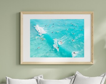 Aerial Wall Art Surfing Printable, image 9