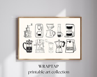 Coffee Print , Cozy Coffee Poster, image 6