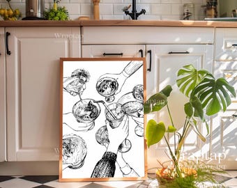 Trendy Bar Cart Art, image 5