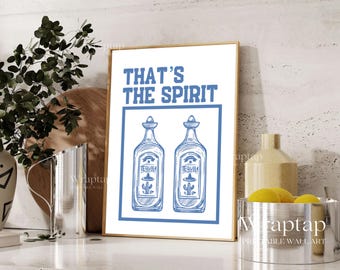 Bar Cart Art Vintage, image 1