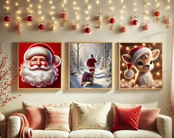 Santa Printables and Christmas Prints, image 5