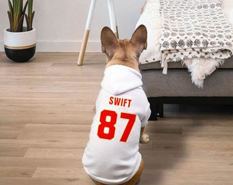 Swift Football Jersey Dog Cat or Pet Hoodie Small Breed Sweatshirt or Shirt Etsy
