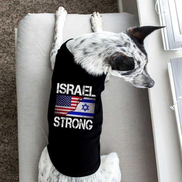 Réservoir pour animaux de compagnie fort d’Israël, chat pour chien ou chemise pour animaux de compagnie