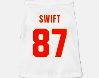 Swift Football Jersey or Shirt for Dog, Cat, Pet, Tank Shirt
