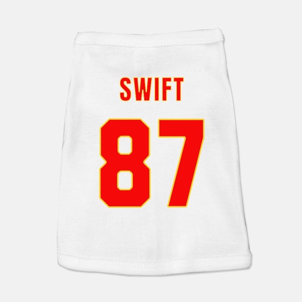 Swift Football Jersey or Shirt for Dog, Cat, Pet, Tank Shirt