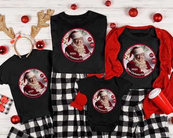 Funny Vote President Donald J. Trump 2024, Make Christmas Great Again - MAGA - PJ Shirt or T-Shirt (no pants) for family, Pet too