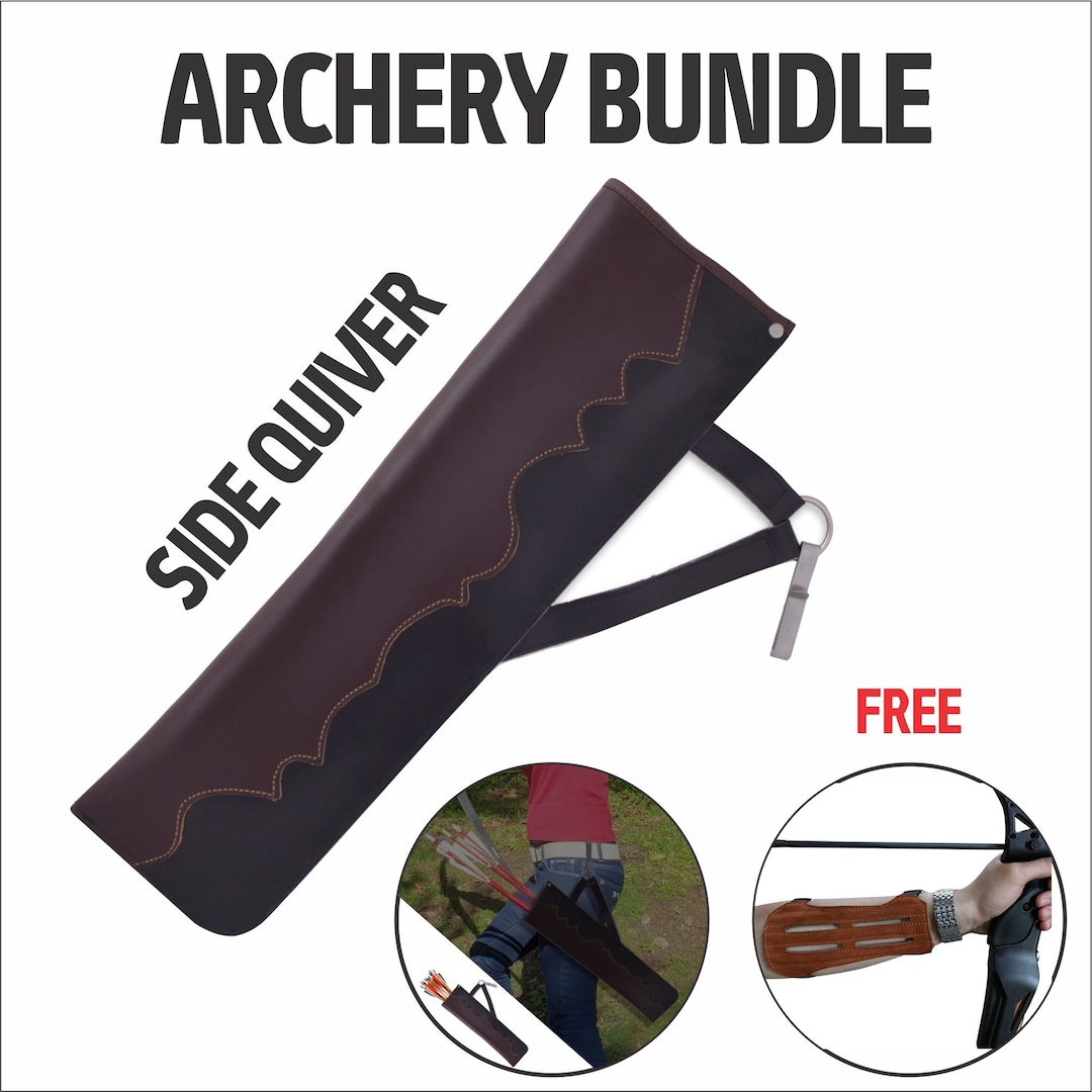 Hunting Quivers Traditional Side Quiver With Removable Clip Etsy