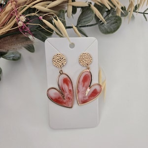 Heart earrings