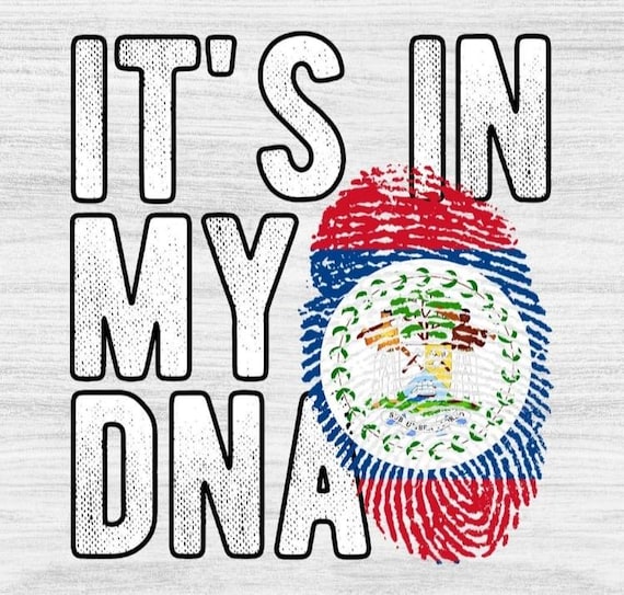 It's in My DNA: Belizean Roots Hoodie XXL