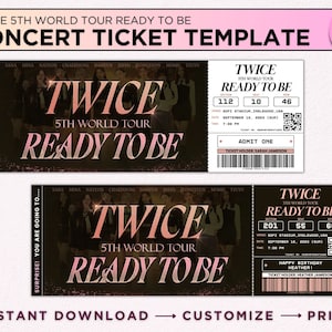 TWICE 'Ready to Be' world tour: tickets, dates, venues and more